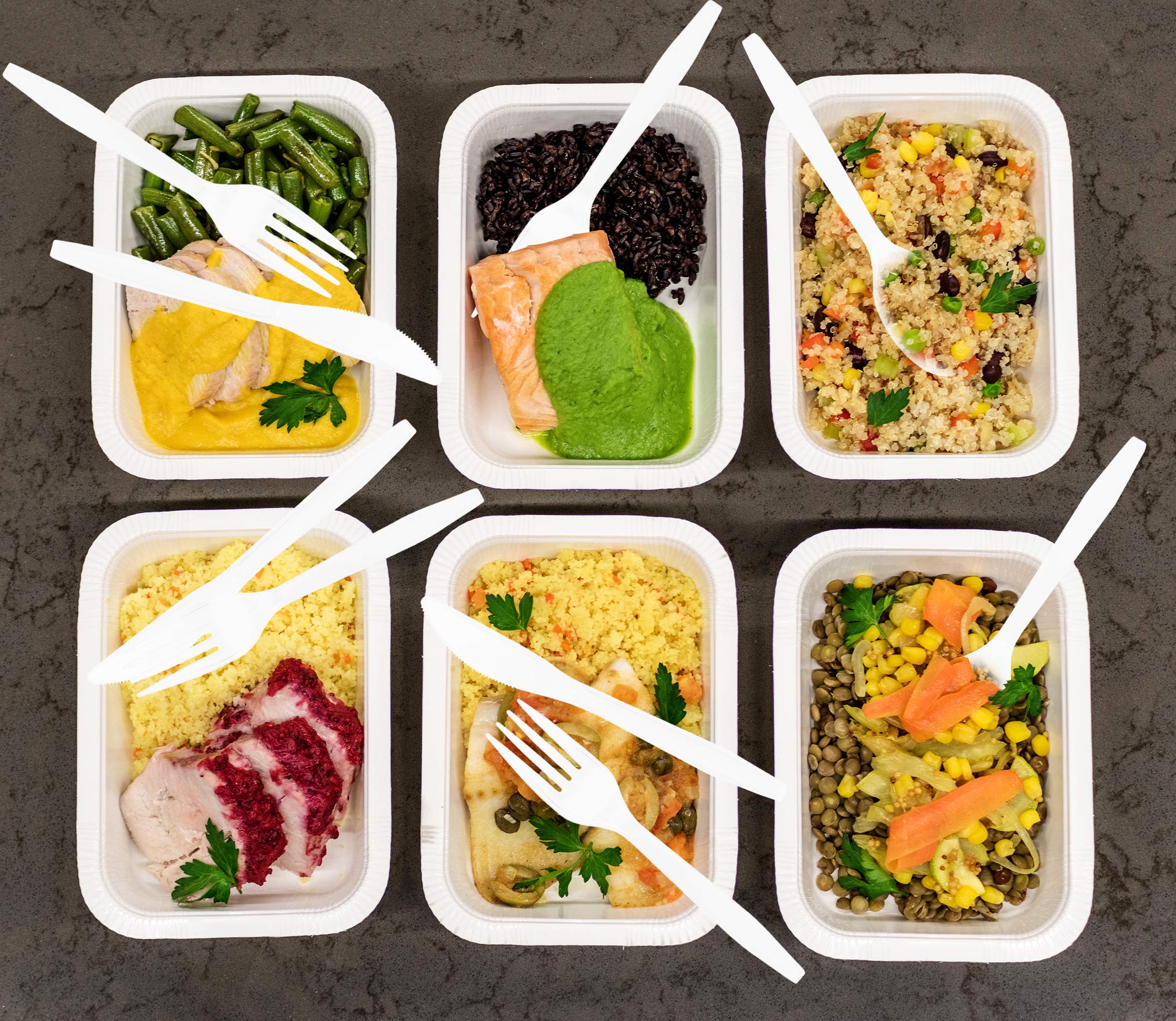 1,000 Plastic Disposable Knives Bulk Gold Global